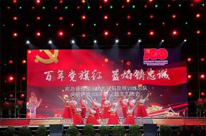 南宁消防救援局应急管理训练总部晚会活动圆满结束!